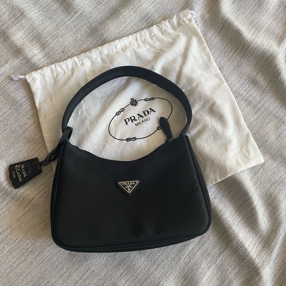 Prada Handbags - PRADA Re-Nylon Re-Edition 2000 mini-bag black